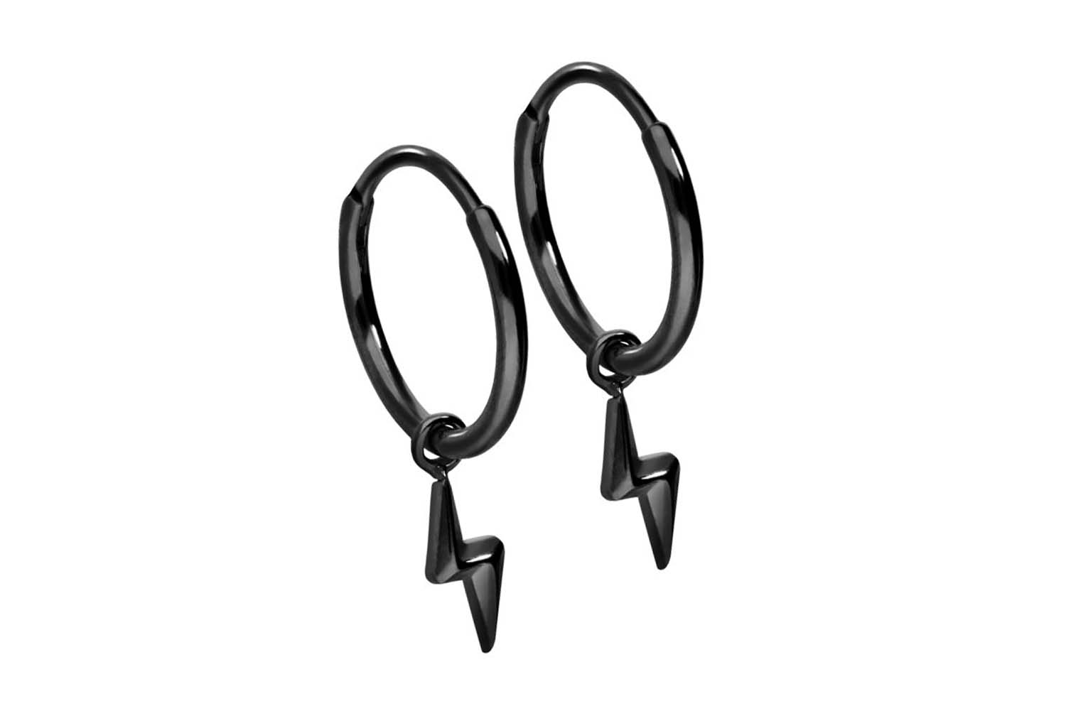 Chirurgenstahl Ohrclicker Creolen BLITZ von Piercingline